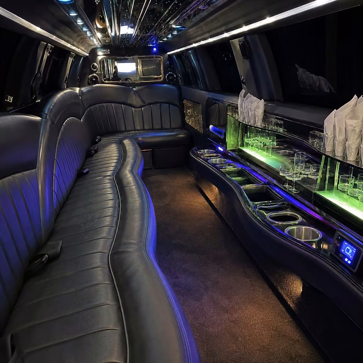 lincoln mkt limo interior